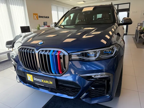 BMW X7 M50d — všechny dovezené vozy